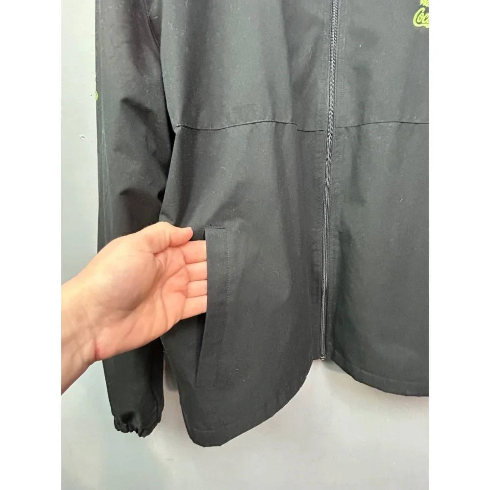 Tour Championship‎ Coca-Cola East Lake Windbreaker Mens Medium Oxford Golf Black
